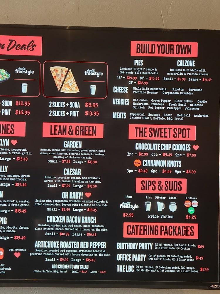 Flippin' Pizza Menu image 3